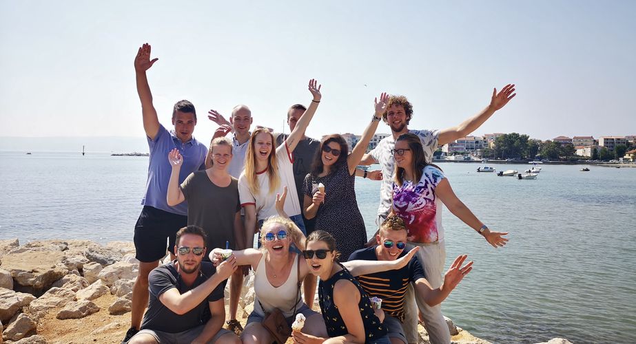 Groepsfoto Kroatië Actief Hostel 4 Groepsfoto Kroatië Actief Hostel 4